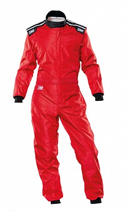 OMP KK01728061S Karting suit KS-4 Suit my2021, CIK LEVEL 1, red, size S