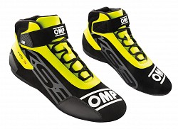 OMP IC/82617840 Ботинки для картинга KS-3 MY2021, чёрный/флюор. жёлтый, р-р 40