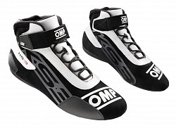 OMP IC/82607642 KS-3 MY2021 Karting shoes, black/white, size 42