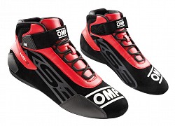 OMP IC/82607342 KS-3 MY2021 Karting shoes, black/red, size 42