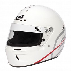 OMP SC799K020S Шлем для картинга GP-R K, SNELL-K 2020, белый, р-р S (57-58)