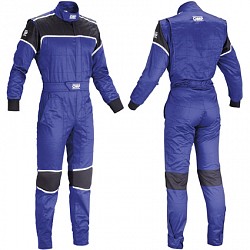 OMP NB157804156 Mechanic suit BLAST, blue/black, size 56