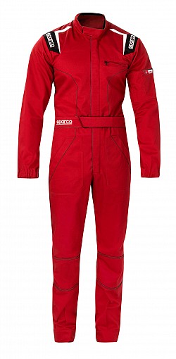 SPARCO 002020RS4XL Mechanic suit MS-4, red, size XL