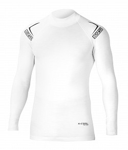 SPARCO 001777MBO0XS Long Sleeve Top SHIELD TECH, FIA 8856-2018, X-Cool, white, size XS