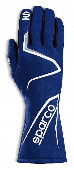 SPARCO 00136208EB Перчатки для автоспорта LAND +, FIA, синие, р-р 8