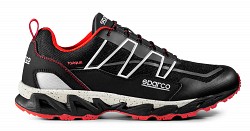 SPARCO 00128944NRRS TORQUE Mechanic shoes, black/red, size 44