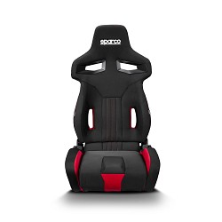 SPARCO 009011NRRS Кресло/сиденье R333, чёрный/красный