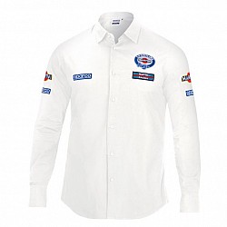 SPARCO 01277MRBI1S Рубашка с длинным рукавом MARTINI-R, белая р-р S