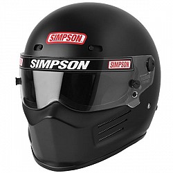 SIMPSON 7210038 SUPER BANDIT Full face helmet, Snell SA2020, matt black, size L