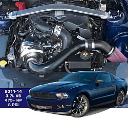 PROCHARGER Tuner Procharger intercooled system for 2011-12 3.7L Mustang V6 - 475 + HP