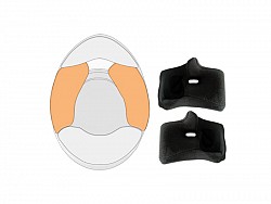SCHUBERTH 10100012153 Накладки на щёки для шлема SP1, 35 мм, под р-р 55 (S), чёрные