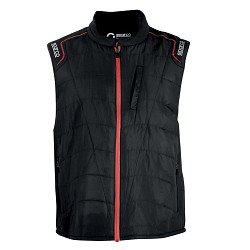 SPARCO 02403NR1S Padded vest PARAMOUNT, black, size S