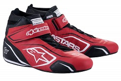 ALPINESTARS 2710022_312_8,5 TECH-1 T V3 Racing shoes, FIA 8856-2018, red/black/white, size 41 (8,5)