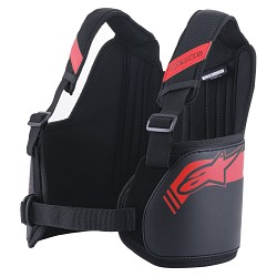 ALPINESTARS 6547013_13_OS Karting rib protector BIONIC, youth, black/red, one size