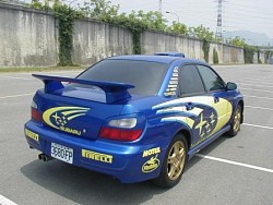 KAKUMEI IM-WRC-RFD Расширитель задних арок WRC Rally Style (FRP) Impreza 2001-2007