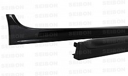 SEIBON SS0809MITEVOX-OE Carbon Fiber Side Skirts OEM-style for MITSUBISHI EVO X