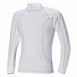 SPARCO 00224B1S Top underwear BASIC (long sleeve), white, size S