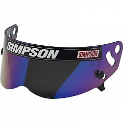SIMPSON 89402 Visor for BANDIT helmet, iridium