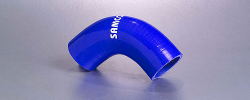 SAMCO XE90-68 BLUE Xtreme Силиконовый патрубок 90°-68мм 127x127мм, синий