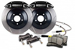 STOPTECH 82.874.0058.51 BBK 1PC ROTOR, REAR SLOTTED 380X32/ST41 BLACK TOYOTA LAND CRUISER '08