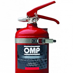 OMP CAB/319/R Extinguisher (in compliance with FIA rules), steel, 2,4kg, diam.130mm, AFFF, red