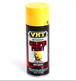 VHT SP738 Аэрозольная жаропрочная краска для окраски автомобильных суппортов, ярко-желтая