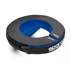 SPARCO 001602AZNR Neck collar ROUND (karting), blue/black