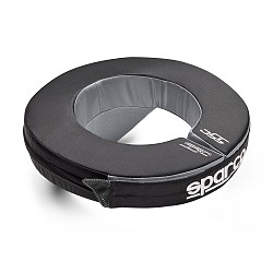 SPARCO 001602GRNR Neck collar ROUND (karting), grey/black