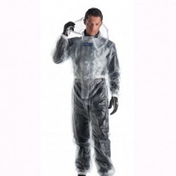 SPARCO 00239T140150 Rain suit T1, clear, size 140-150