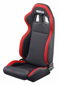 SPARCO 00961NRRS Seat R100, black/red