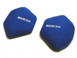 SPARCO 01022AZ Pair of lumbar side backrest, blue