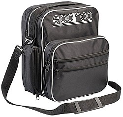 SPARCO 016428NR Bag CO-DRIVER NEW (37x30x14/20), black