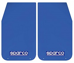 SPARCO 03791AZ Mudguards (2 pieces), 28x47 cm, blue