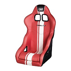 OMP HA/744E/RW Seat (FIA) TRS-E PLUS, red/white