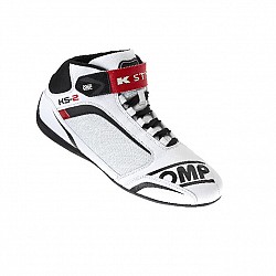 OMP IC/81212033 Shoes (karting) KS-2, white/black/red, size 33