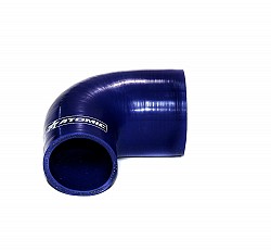 ATOMIC er90-57-51 BLUE Патрубок силиконовый 90° с переходом 57-51 мм