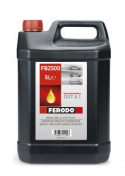 FERODO FBZ500 Тормозная жидкость DOT 5.1 (5 литров)