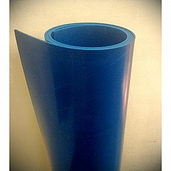 Material for making mud flaps 2 mm. (1Х2 m.) (Russia), blue