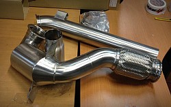 ATOMIC 186518 Downpipe (Catalyst sport) & test-pipe VW Golf mk7 GTI (adapted to the standart Exhaust)