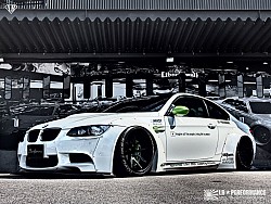 LB Performance LB WORKS Widebody body kit for BMW M3 E92 (TypeII) carbon/ducktail