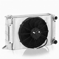 Griffin 2-28185-XC Радиатор охлаждения с вентилятором 56x33x7.6