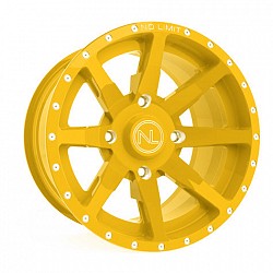 NO LIMIT WHEELS G3610NB22P Wheel Octane Yellow 14X6 4X137 3+3 - Can Am / Kawasaki