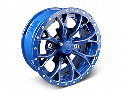 NO LIMIT WHEELS L5608TB22P Wheel Venom Blue 14X6 4X156 3+3 - Polaris