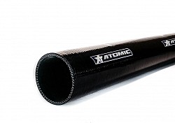 ATOMIC shl11 BLACK Hose silicone, straight 1 meter 11mm