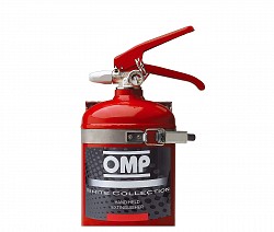 OMP CBB/351/R Extinguisher (in compliance with FIA rules), aluminium, 2,4kg, diam.130mm, AFFF, red
