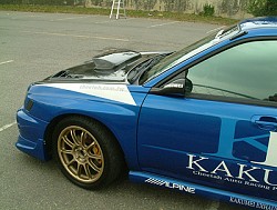 KAKUMEI IM-WRC-FFD023 Расширители передних арок WRC Style Impreza 2001