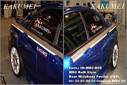 ARD IM-WRC-RFD Rear Wing Extender WRC Rally Style (FRP) Impreza 2001-2007
