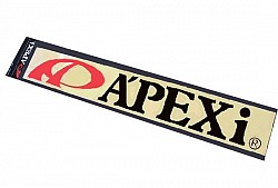 APEXi 601-A021 Наклейка фирменная (Black) Large