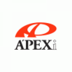 APEXi 601-A024 Наклейка фирменная Logo (White) Mid