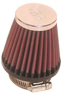 K&N RC-1090 Фильтр хромированный универсальный для YAMAHA XVS650;1996-2002